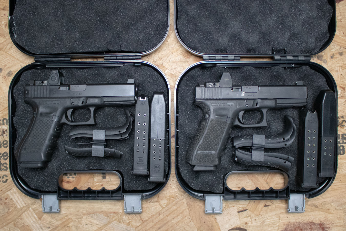 GLOCK 22Gen4 40 S&W Police Trade-In Pistol with Optic